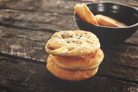 Hotteok pancake korean dessertの写真素材