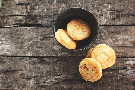 Hotteok pancake korean dessert