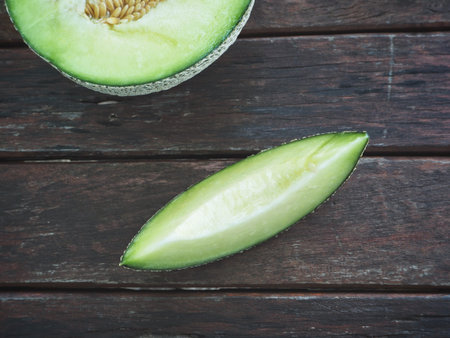 Cantaloupe melon Japanese fruit