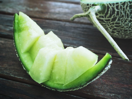Cantaloupe melon Japanese fruit