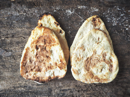 Naan bread Indian food