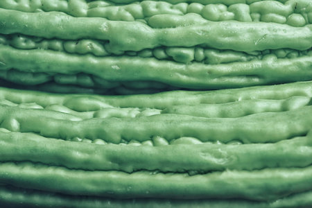 Close up of chinese bitter melon