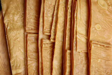 Soy bean curd sticks Chinese foodの写真素材