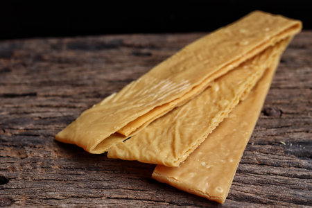 Soy bean curd sticks Chinese foodの写真素材