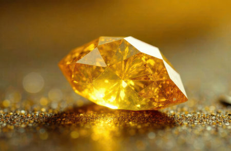 Genuine mined natural yellow sapphire oval cut shape precious gemstones for design gems jewelleryの素材