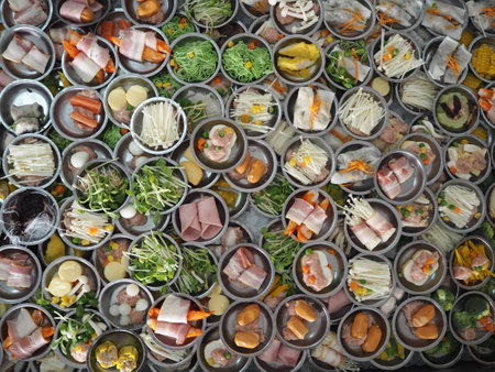 Many Dim Sumの写真素材