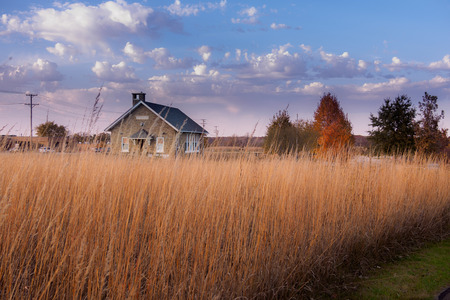Schmuhl School historic schoolhouseのeditorial素材