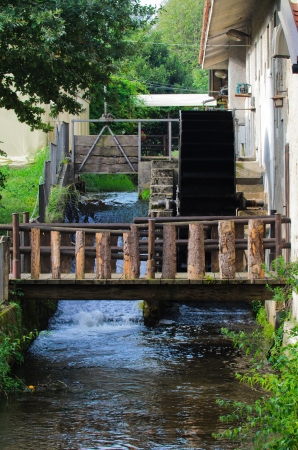 Mill wheelの写真素材