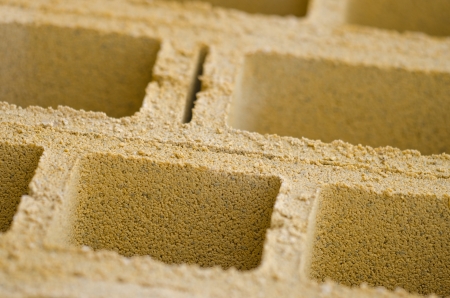 Concrete blocks coloredの写真素材