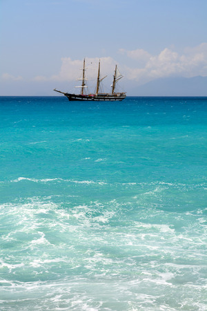 Sailing shipの写真素材