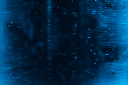 frozen soda bokeh background with abstract style