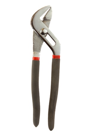 Pliers isolated on a white background.の写真素材