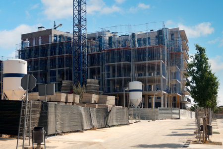 Urban development in full swingの写真素材