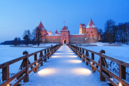 Trakai  Trakai is a historic city and lake resort in Lithuania  It lies 28 km west of Vilnius, the...
