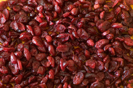 dried berries can be used as backgroundの写真素材