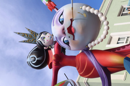 Puerto de Sagunto, Valencia, Fallas 2023