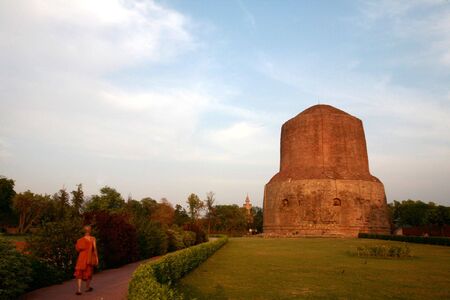 Stupa of Lord Buddha.の写真素材