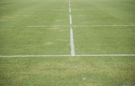 line of a soccer field の写真素材