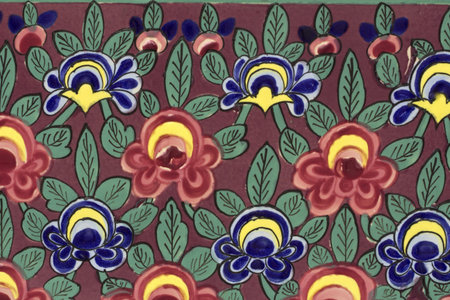 Traditional Thai style painting art