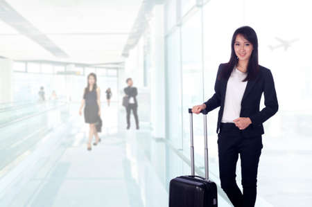 Confident Asian business womanの写真素材
