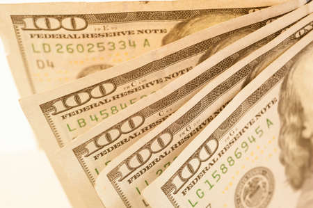 US dollars and finance background. Macro image.の写真素材