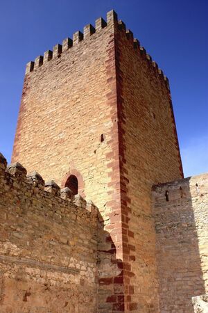 Castle in Molina de Aragon, Spainのeditorial素材