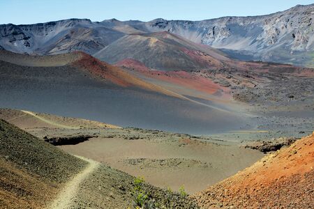 hawaii volcanoの写真素材