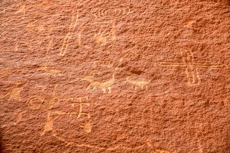 Valley of fire State Park Nevada USAの写真素材
