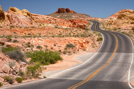 Valley of fire State Park Nevada USA