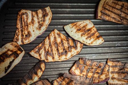 photo of roasted eggplantの写真素材