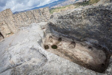 landscape of rocksの写真素材