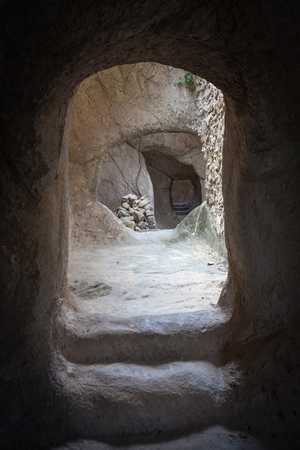 Pictures taken in the castle of Sperlinga Sicilyのeditorial素材