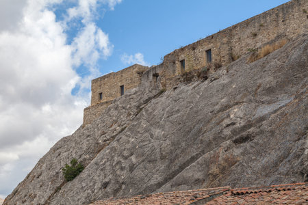 Pictures taken in the castle of Sperlinga Sicilyのeditorial素材