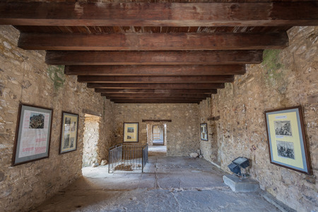 Pictures taken in the castle of Sperlinga Sicilyのeditorial素材