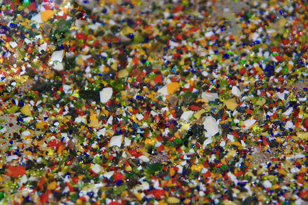 Glass chipsの写真素材