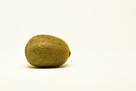 kiwi at white backgroundの写真素材