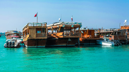 fishing boats in the harbor