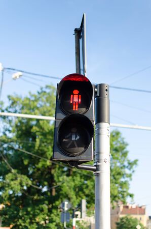 Traffic lights  redの写真素材