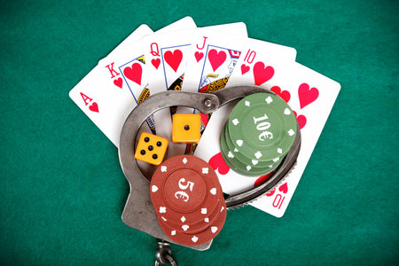 illegal gambling punishable by law, background