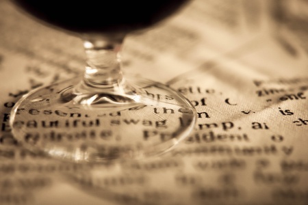 stylish vintage macro background in sepiaの写真素材