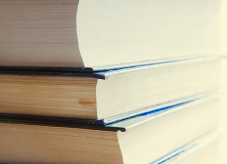book knowledge, abstract close-up