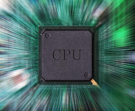 assembly and maintenance cpu, electronic background