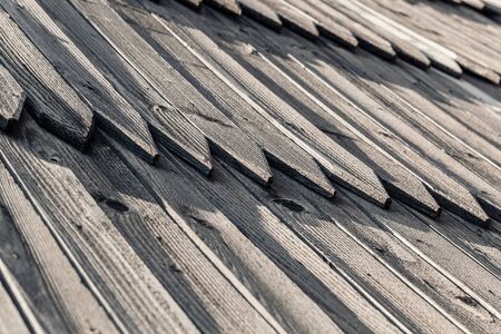background of vintage, old pine boards close-upの写真素材