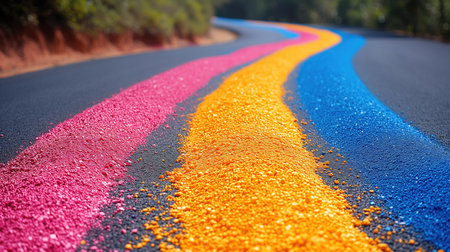 holly indian holiday, powder paint fountains, realistic illustrationの素材