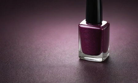 nail polish beauty background, realistic illustrationの素材