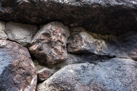 Iceland basalt cliffsの写真素材