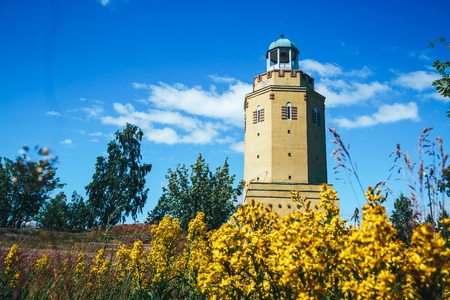 Observation tower, Kotka, Finland, July, 02, 2017のeditorial素材