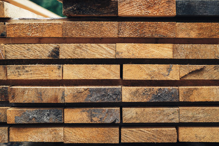 Wooden brown background is from lying horizontally boards