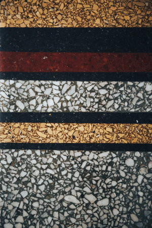 Abstract of colorful cracked mosaic texture as background