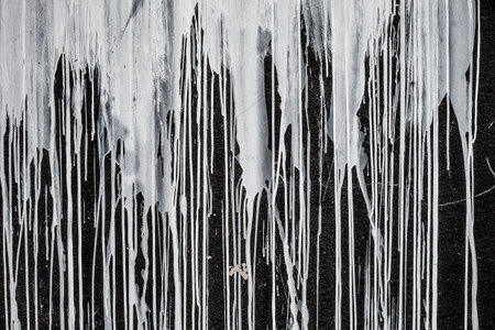 Paint dripping wall background